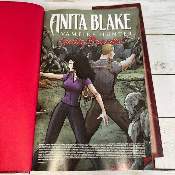 Anita Blake Vampire Hunter Guilty Pleasures HC Marvel Hardcover Graphic Novel - Picture 5 of 11